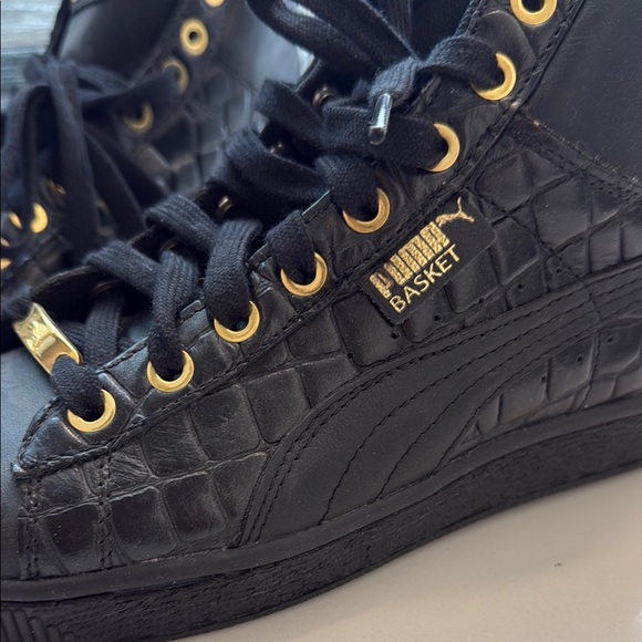 Puma Black High-Top Sneakers - Picture 2 of 5